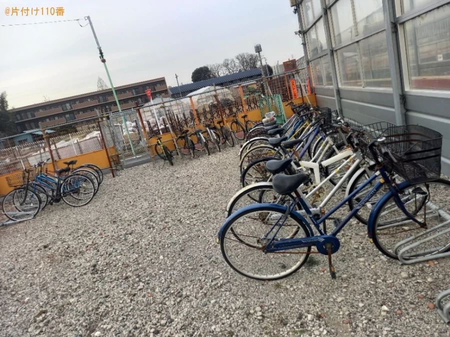 【三鷹市】自転車の回収・処分ご依頼　お客様の声