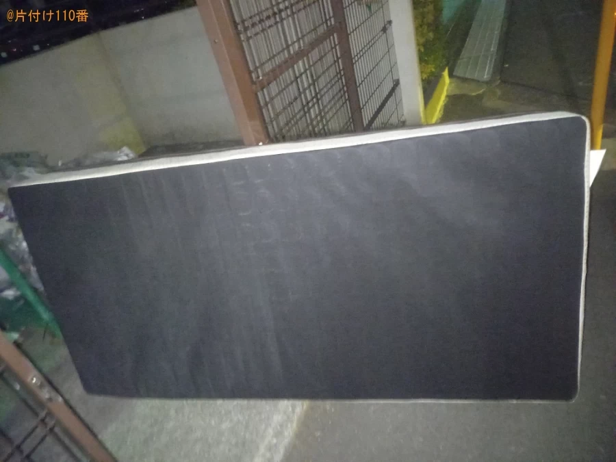 【船橋市】シングルベッドマットレスの回収・処分ご依頼　お客様の声