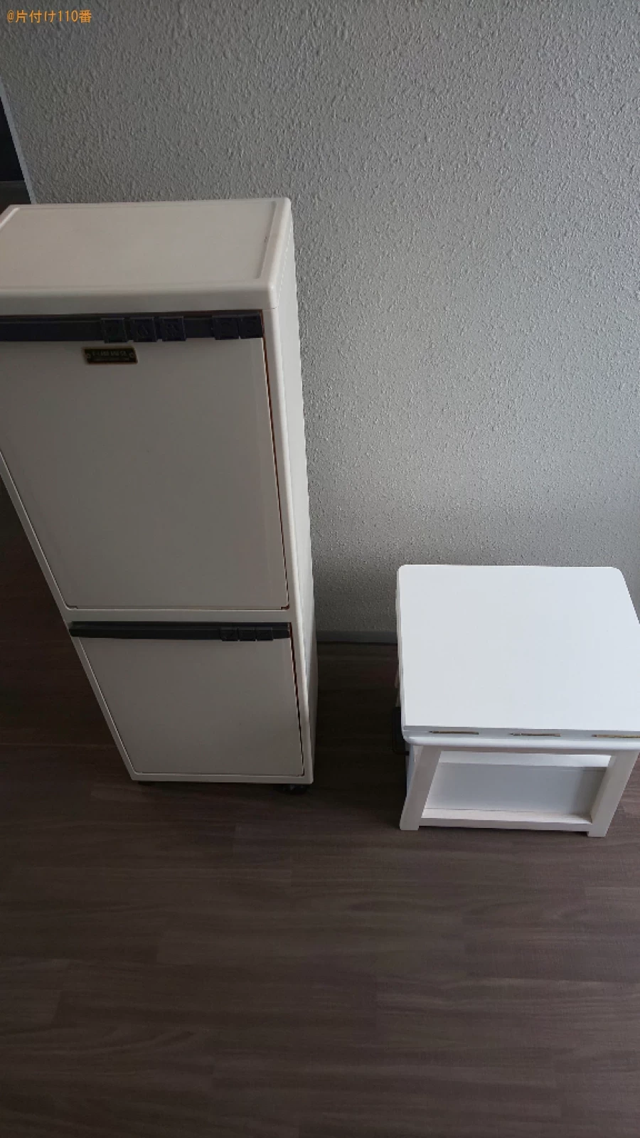 【大阪市浪速区】折り畳みローテーブル、ゴミ箱の回収・処分ご依頼