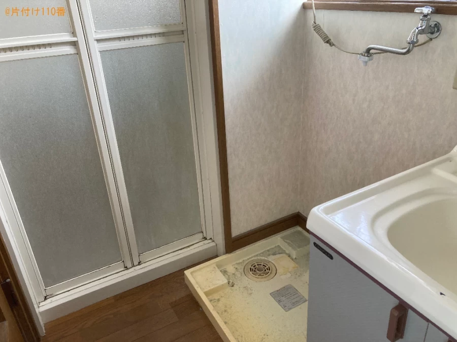 【一関市千厩町】洗濯機、キーボード、ハンガーラック等の回収・処分