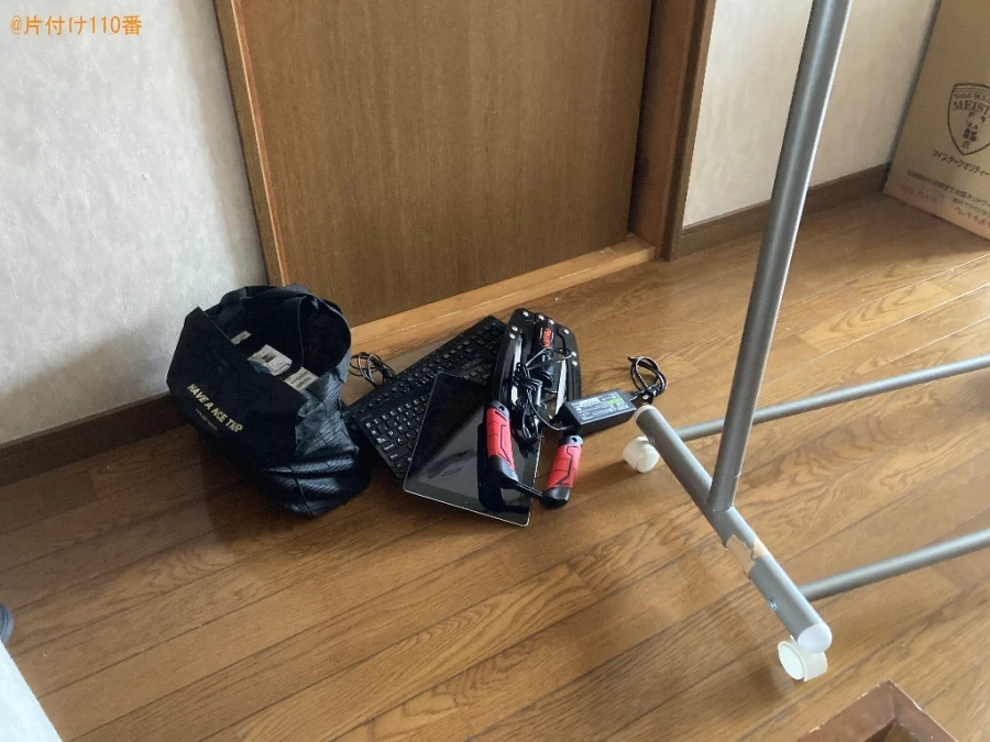 【一関市千厩町】洗濯機、キーボード、ハンガーラック等の回収・処分
