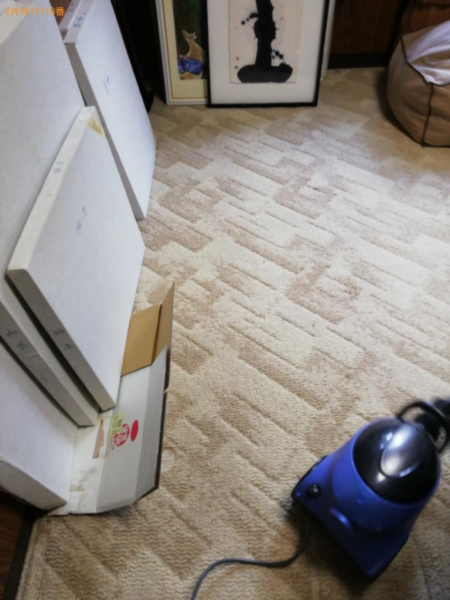 【京都市北区】三人掛けソファーの回収・処分ご依頼　お客様の声