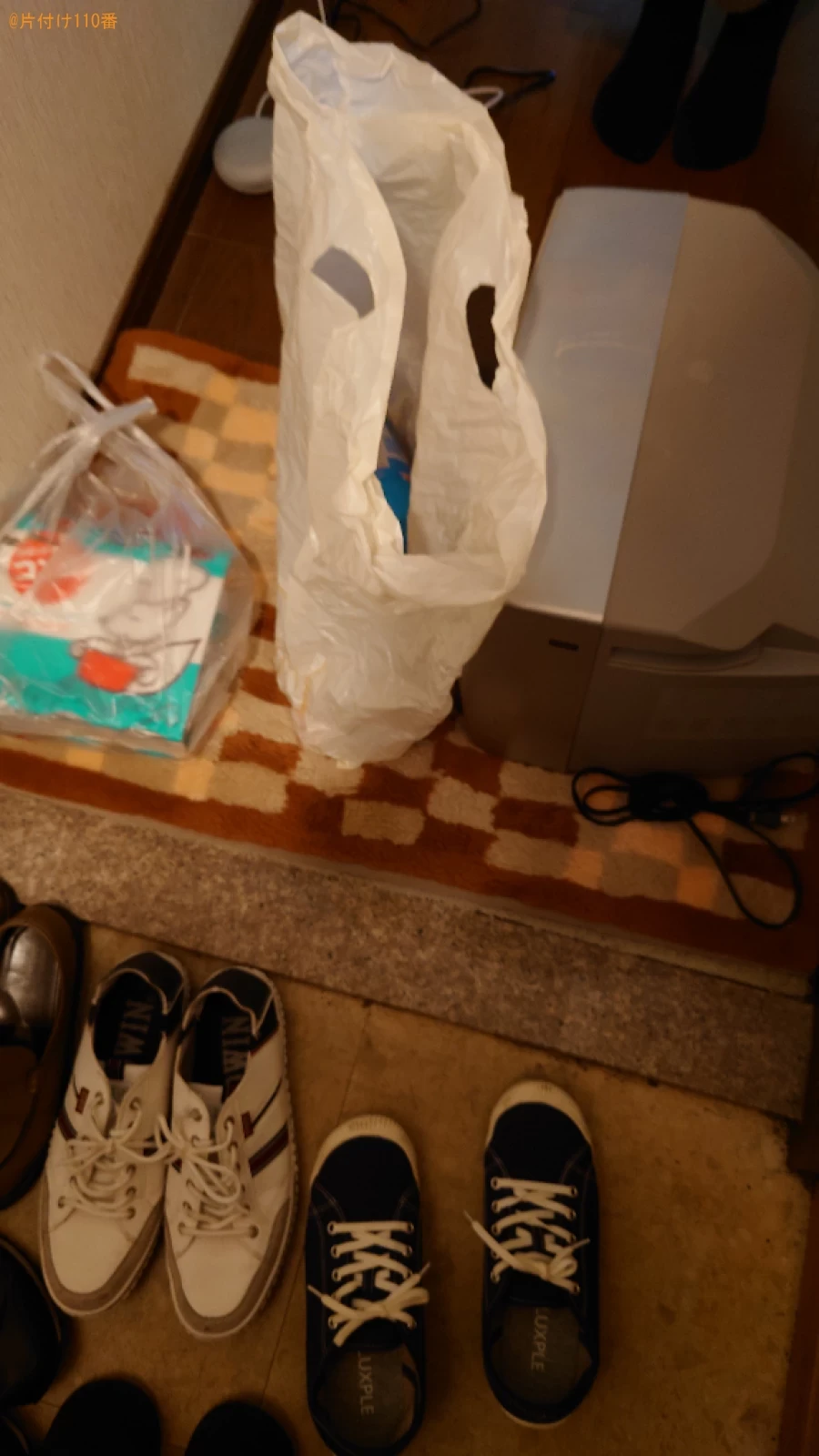 【奈良市大森町】シーリングライト、テレビ、スプレー缶等の回収