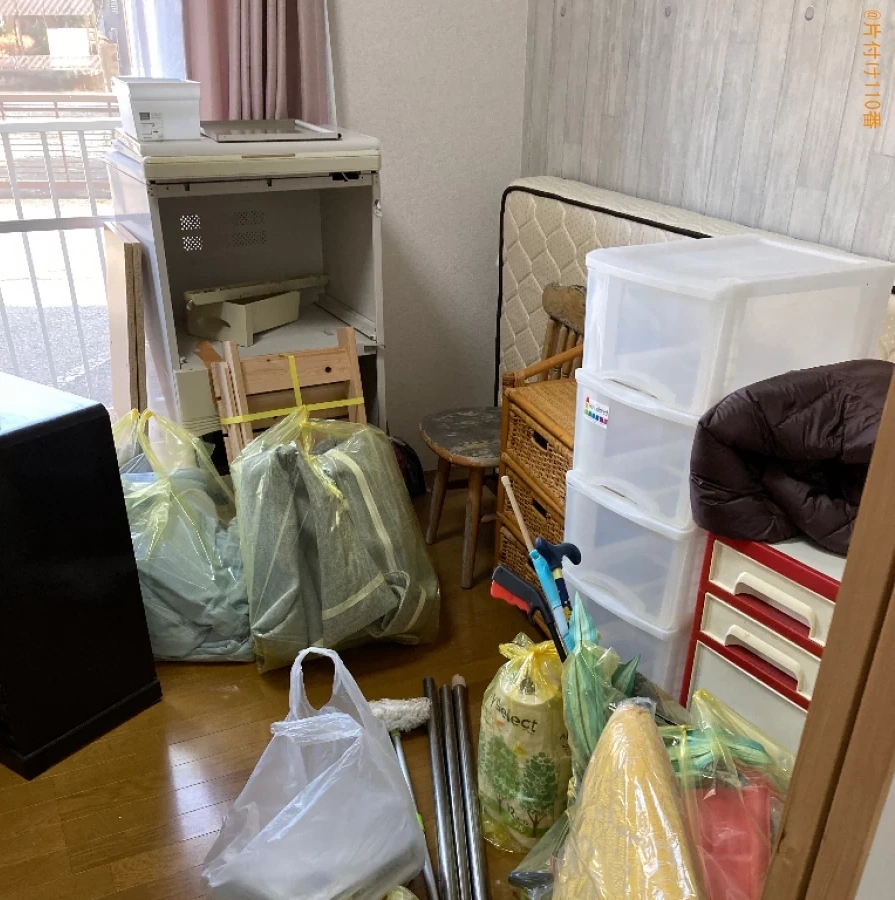 【大分市】食器棚、仏壇の回収・処分ご依頼　お客様の声