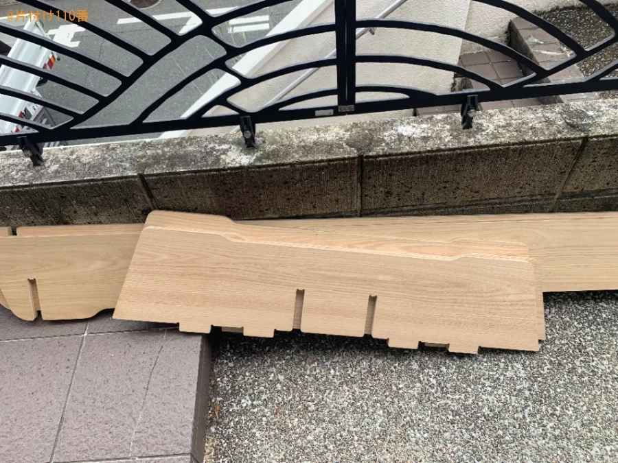 【福岡市南区】シングルベッドの回収・処分ご依頼　お客様の声