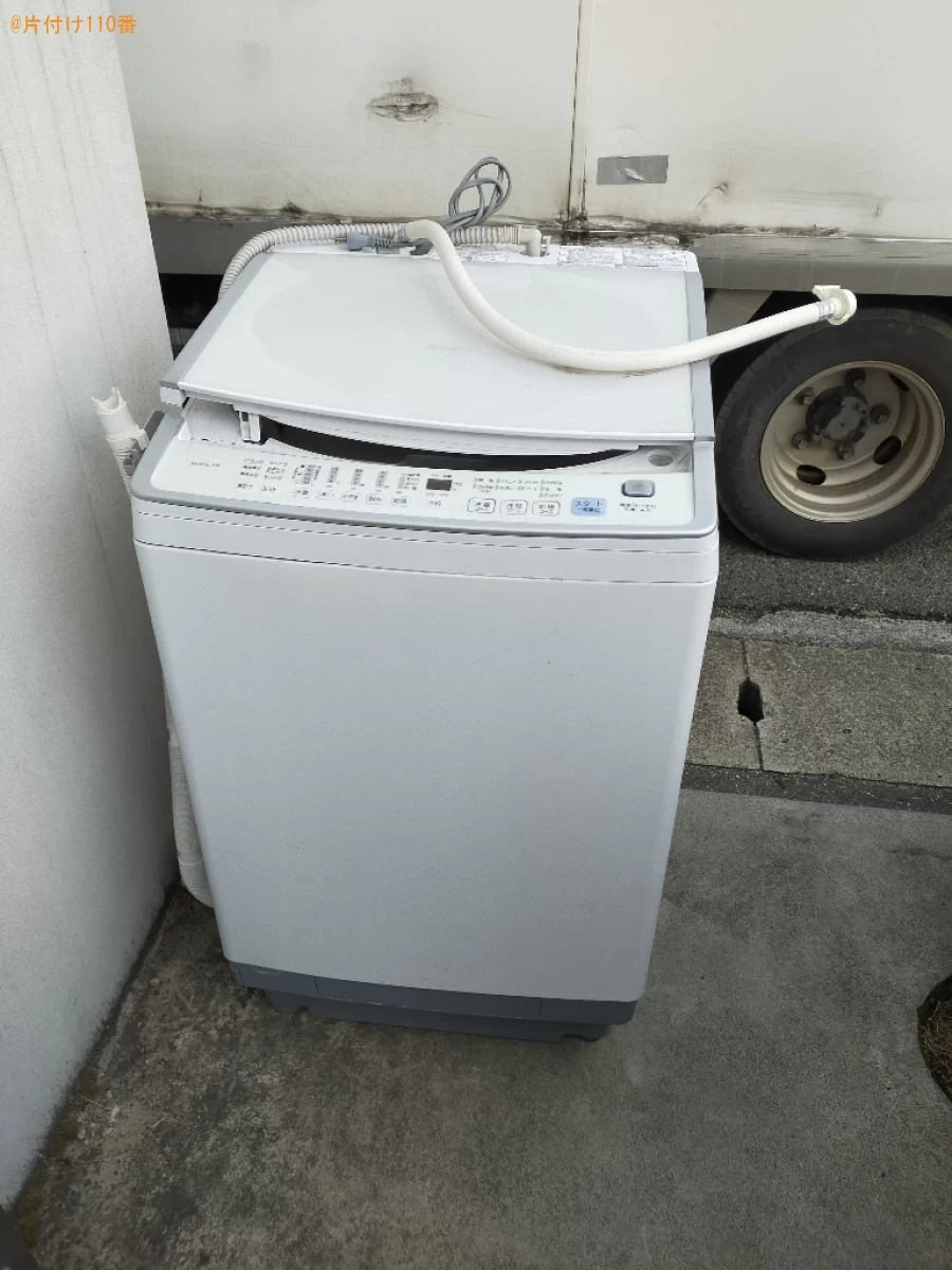 【倉敷市茶屋町】洗濯機、自転車の回収・処分ご依頼　お客様の声