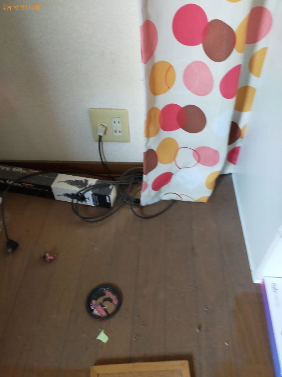 【倉敷市】テレビ台、マットレス付きシングルベッド等の回収・処分