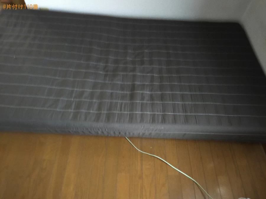 【倉敷市】テレビ台、マットレス付きシングルベッド等の回収・処分
