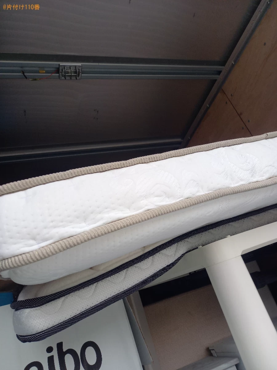 【習志野市】セミダブルマットレスの回収・処分ご依頼　お客様の声