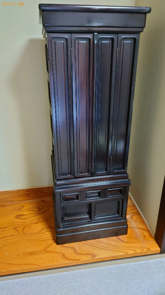 【八尾市曙町】仏壇、仏具の回収・処分ご依頼　お客様の声