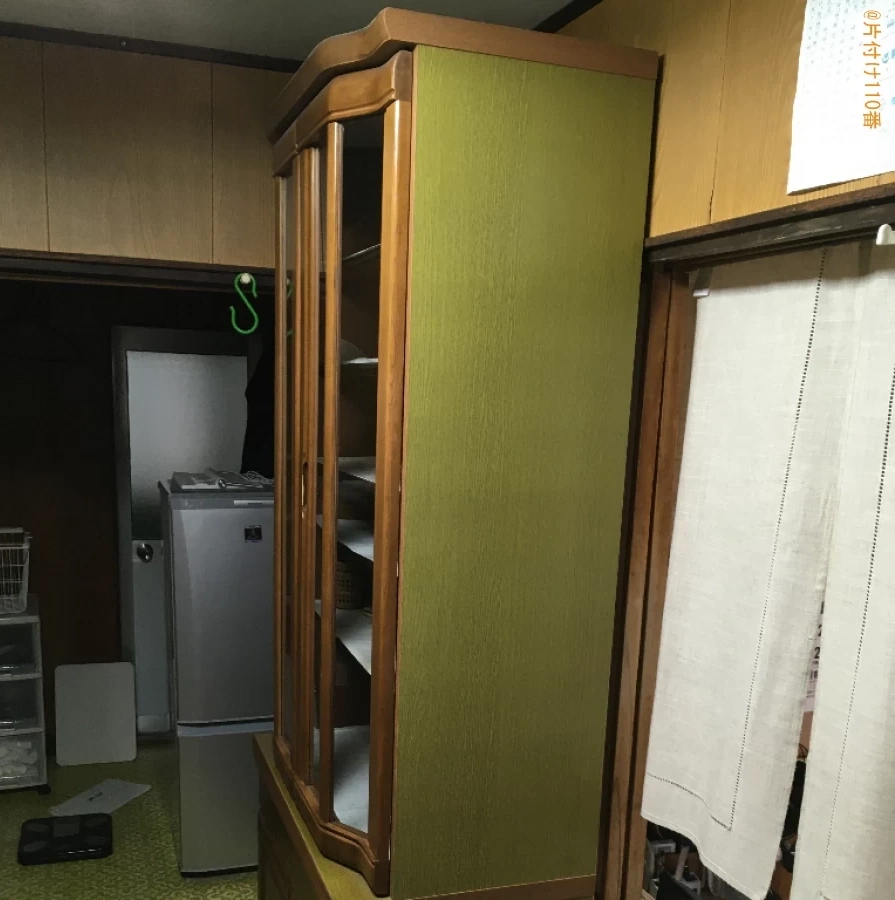 【北九州市小倉北区】食器棚、布団の回収・処分ご依頼　お客様の声