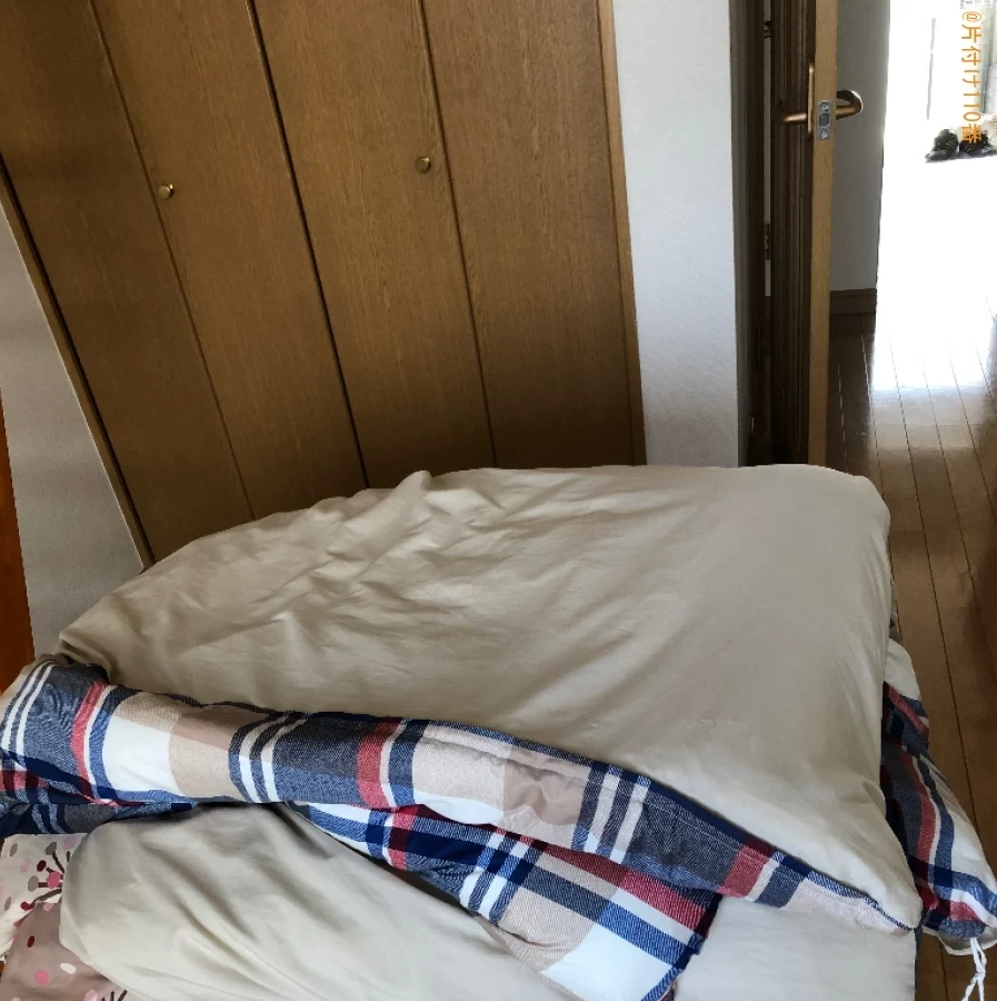 【福津市】布団の回収・処分ご依頼　お客様の声