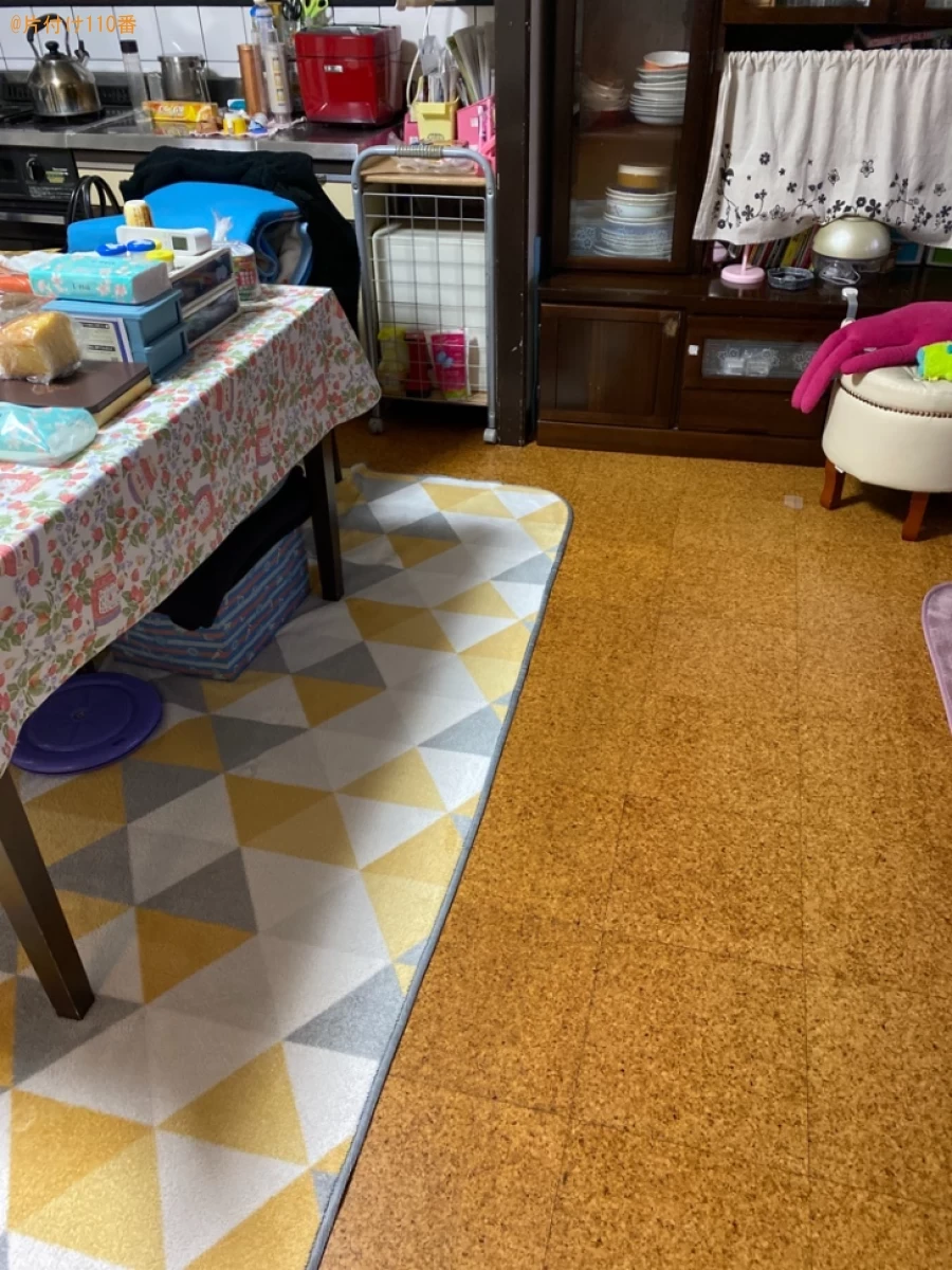 【下関市竹崎町】三人掛けソファーの回収・処分ご依頼　お客様の声