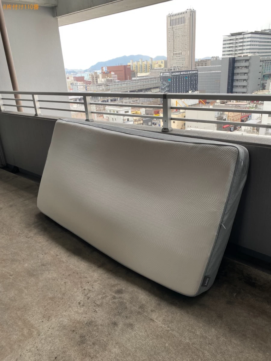 【北九州市小倉北区】シングルベッドマットレスの回収・処分ご依頼