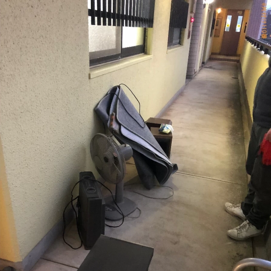 【北九州市小倉南区】テレビ、ホットカーペット、扇風機等の回収