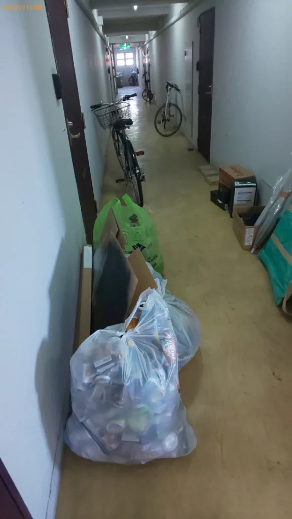 【和泉市弥生町】一般ごみ、段ボールの回収・処分ご依頼　お客様の声