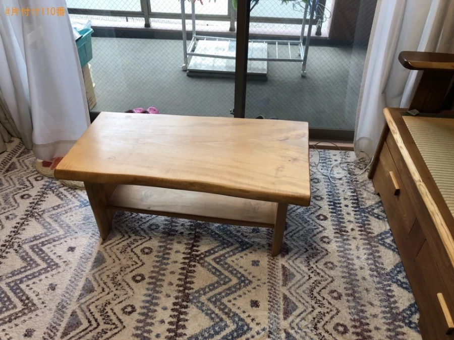 【駿東郡長泉町】長椅子、ローテーブルの回収・処分ご依頼