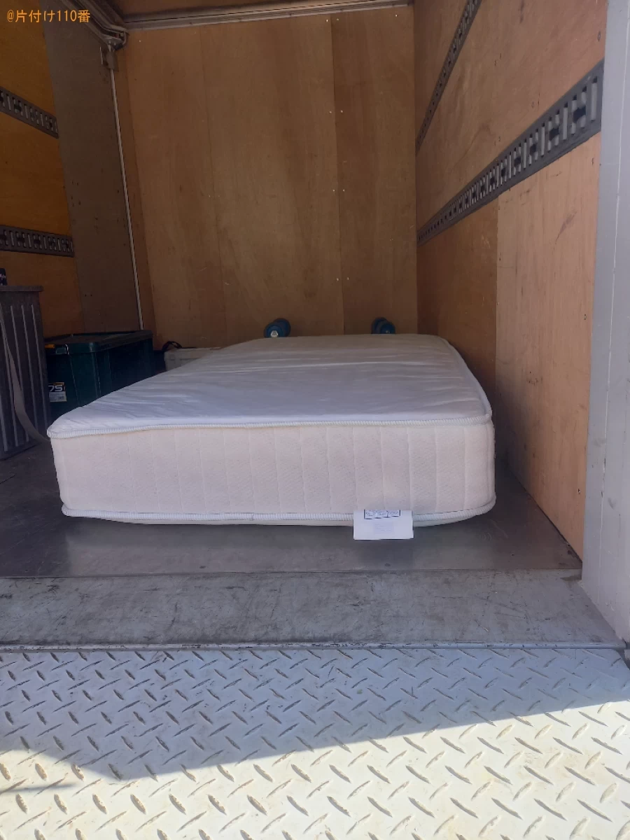【船橋市上山町】シングルベッドマットレスの回収・処分ご依頼