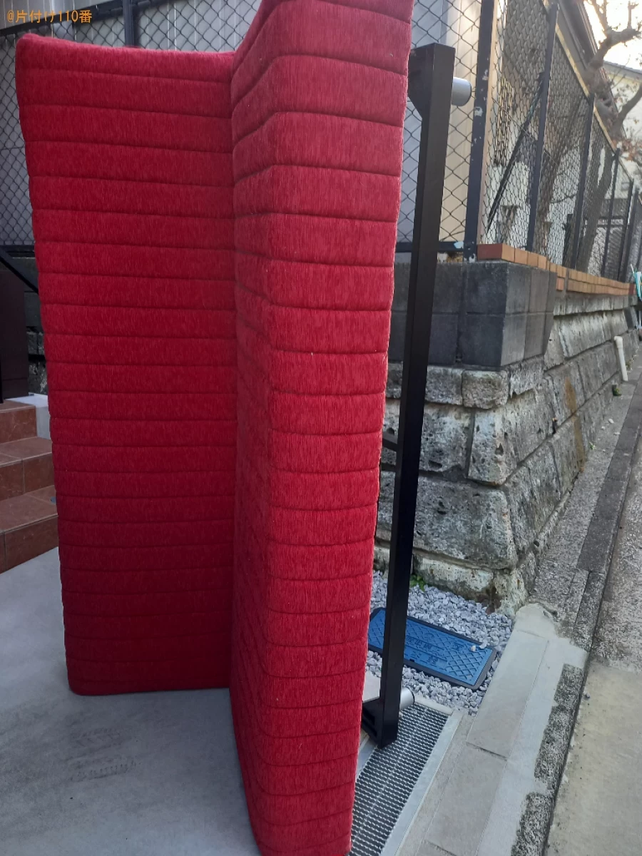 【横浜市南区】ソファーベッドの回収・処分ご依頼　お客様の声