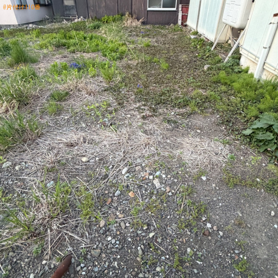 【弘前市南富田町】草刈り作業ご依頼　お客様の声