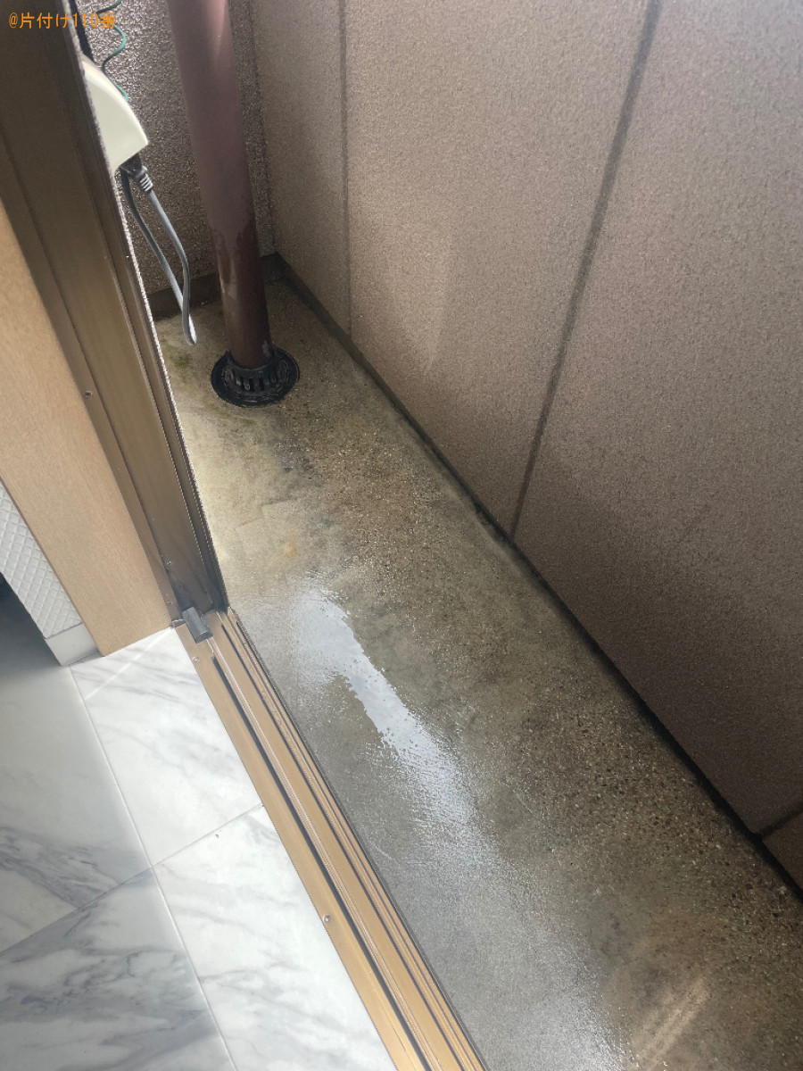 【岡崎市明大寺本町】ベランダ・バルコニークリーニングご依頼