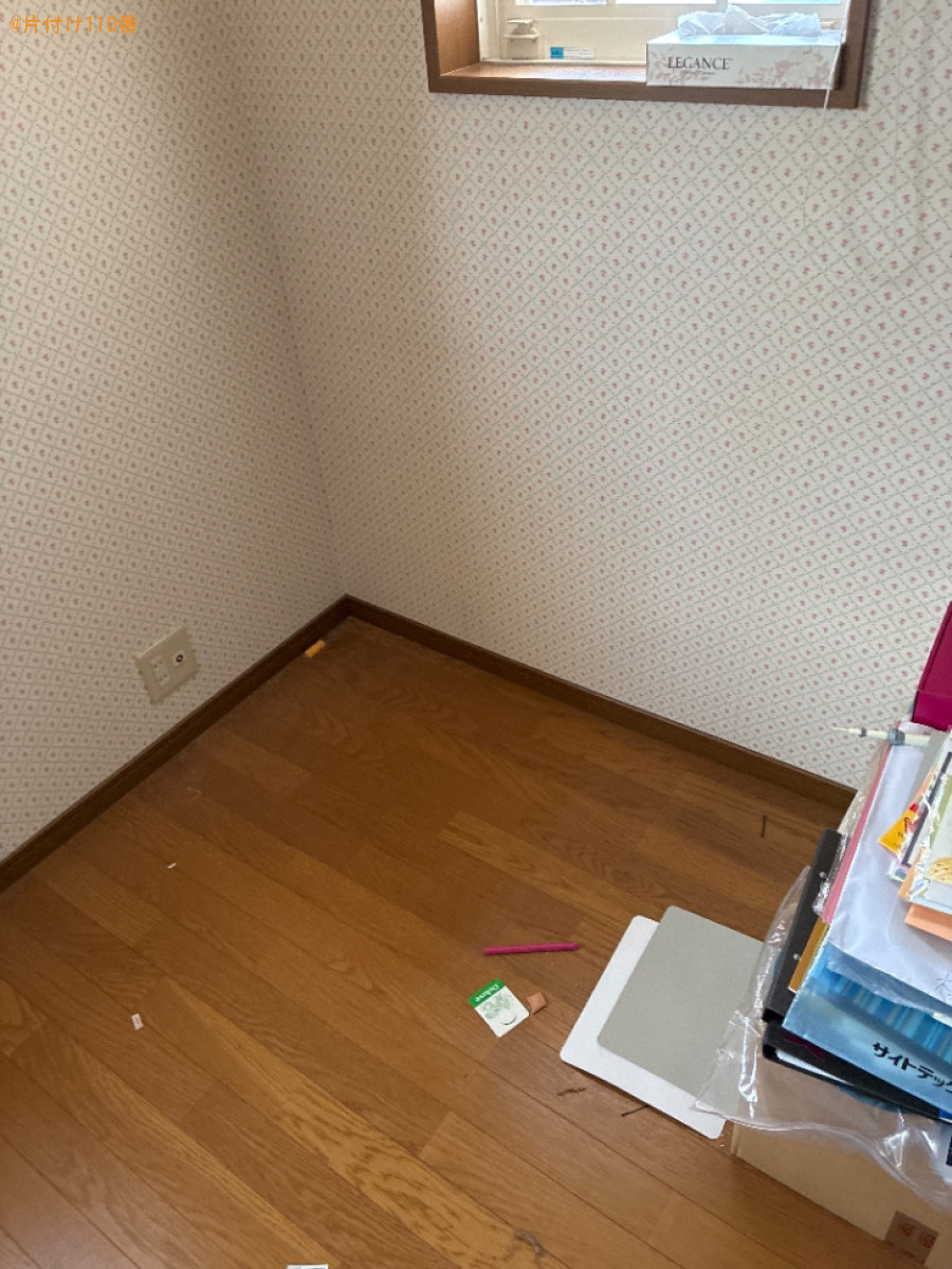 【京都市右京区】学習机の回収・処分ご依頼　お客様の声