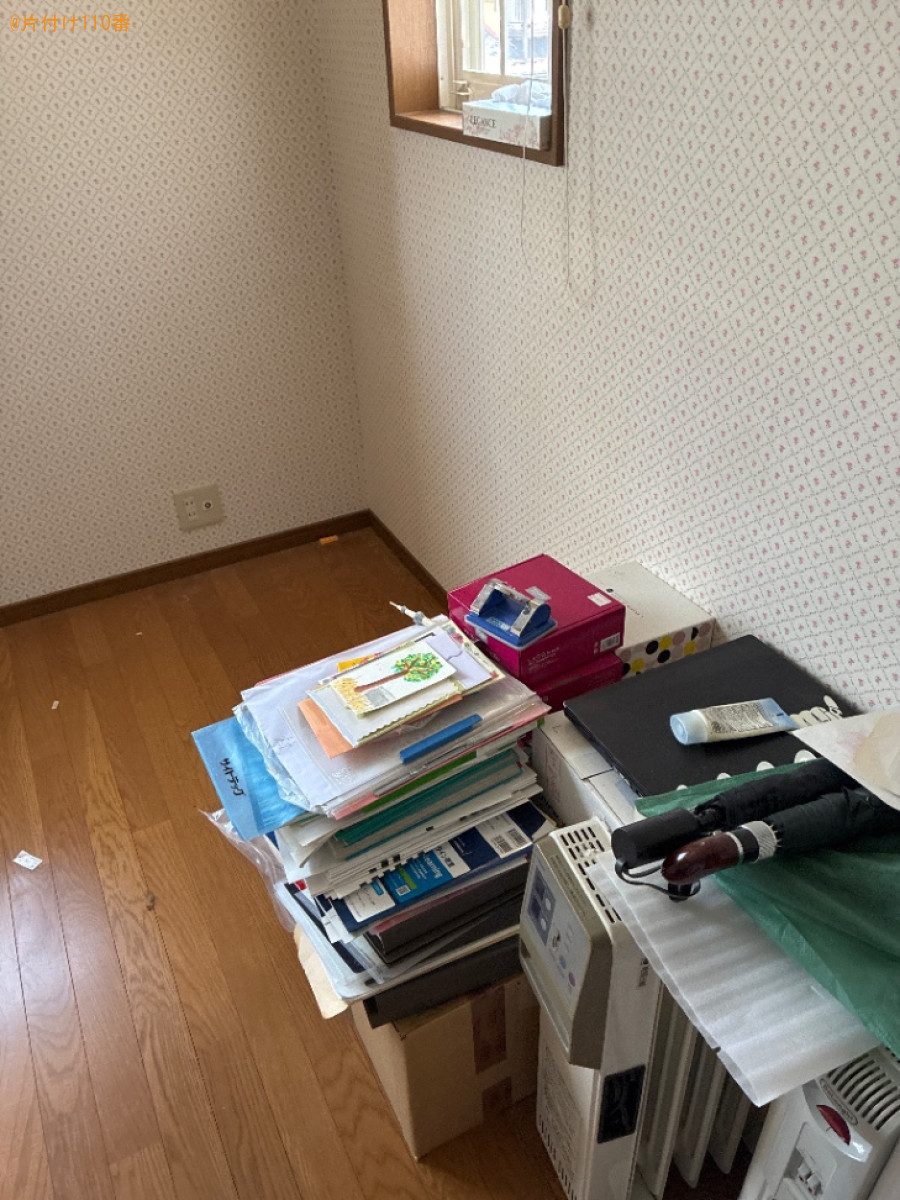 【京都市右京区】学習机の回収・処分ご依頼　お客様の声