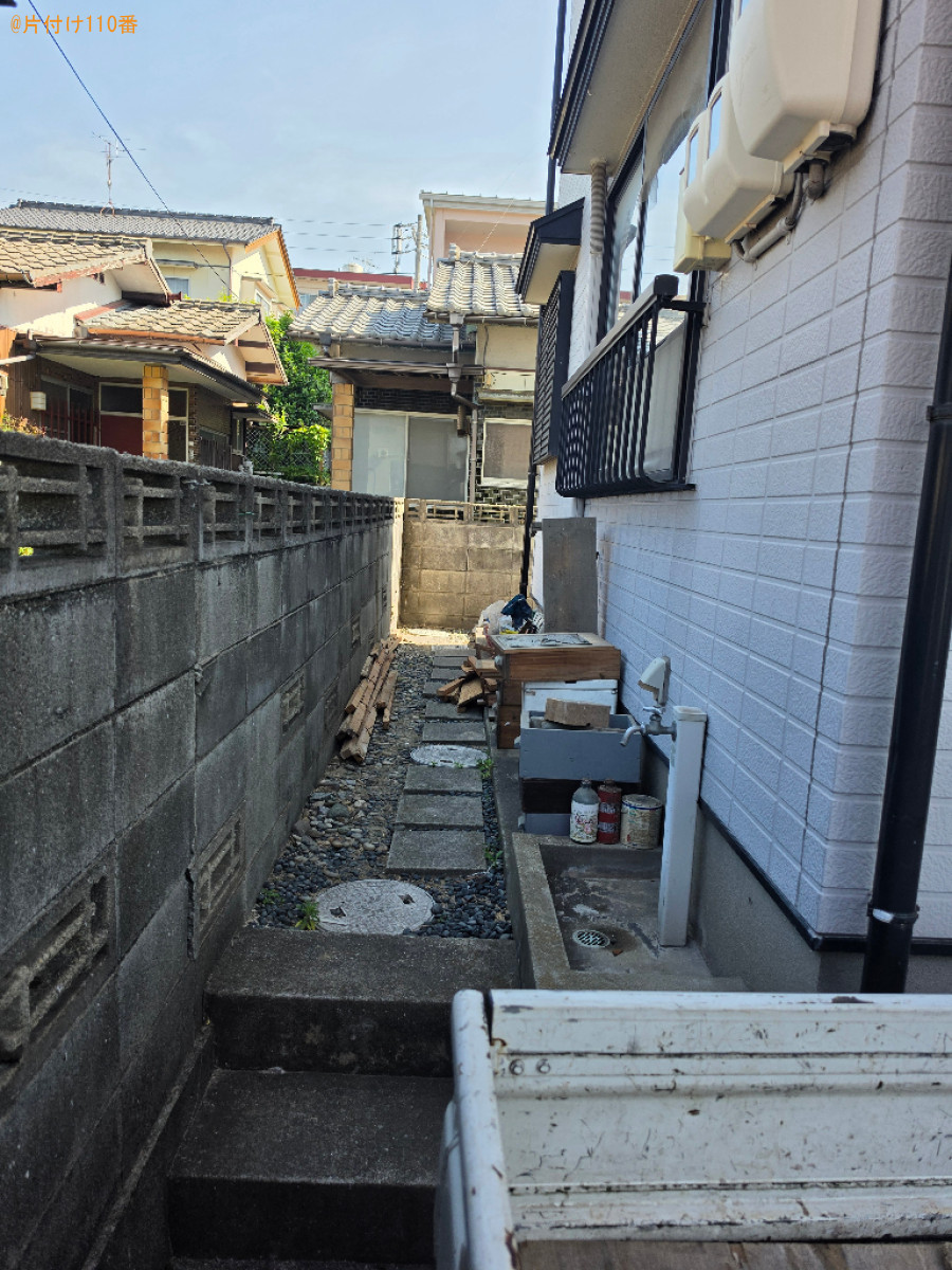 【下関市川中本町】タンス、仏壇、カラーボックス、木材等の回収