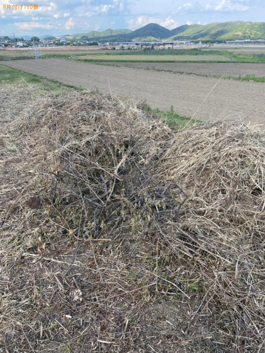 【赤磐市】草刈り作業ご依頼　お客様の声