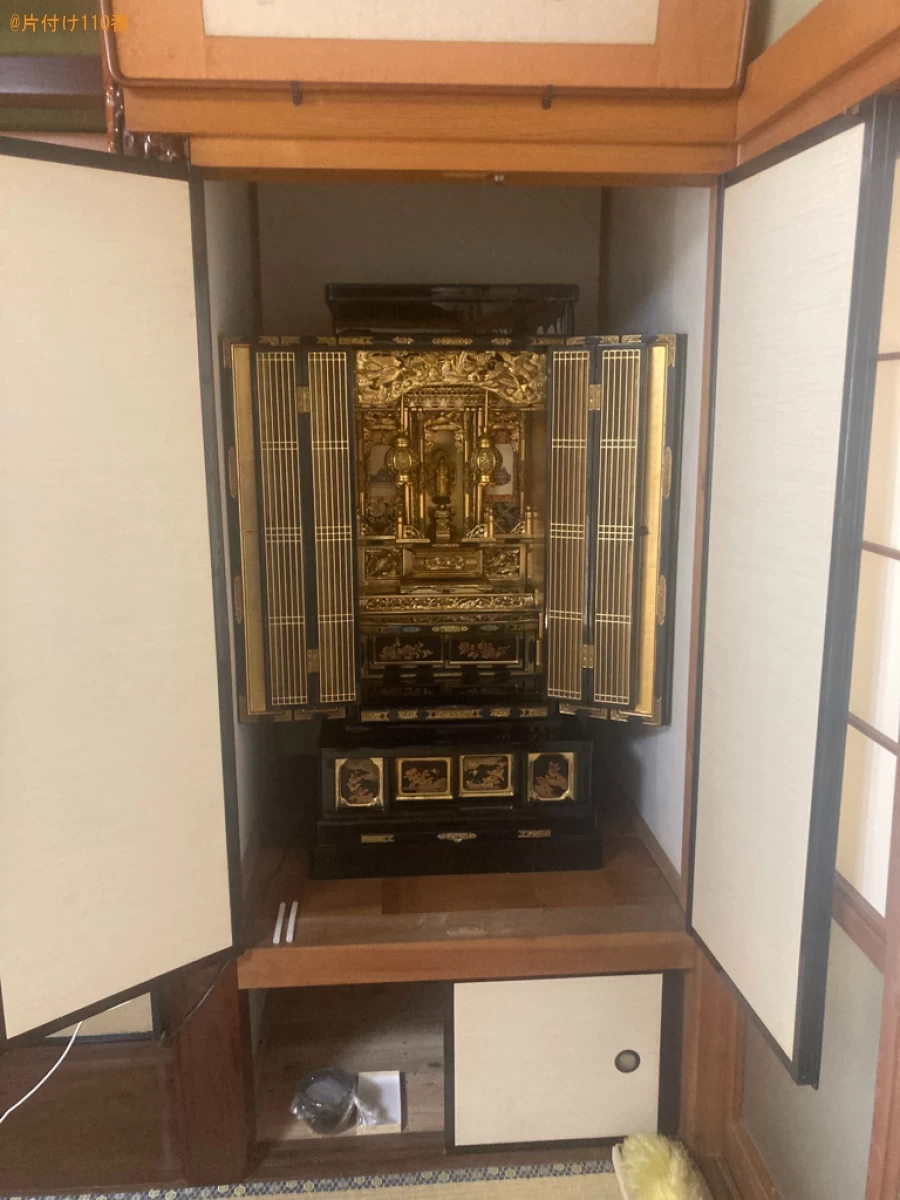 【行橋市】仏壇の回収・処分ご依頼　お客様の声