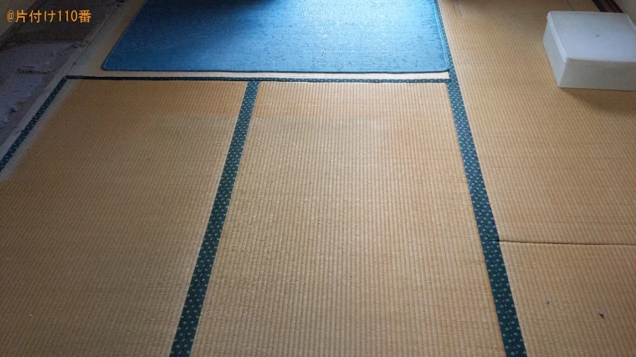 【生駒市】学習机、マットレス付きシングルベッド、タンス等の回収
