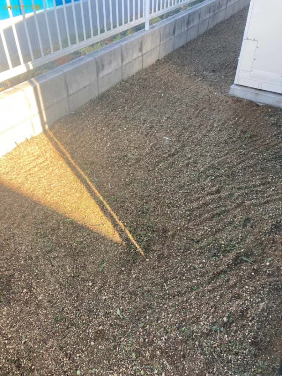 【山陽小野田市】草抜き作業ご依頼　お客様の声