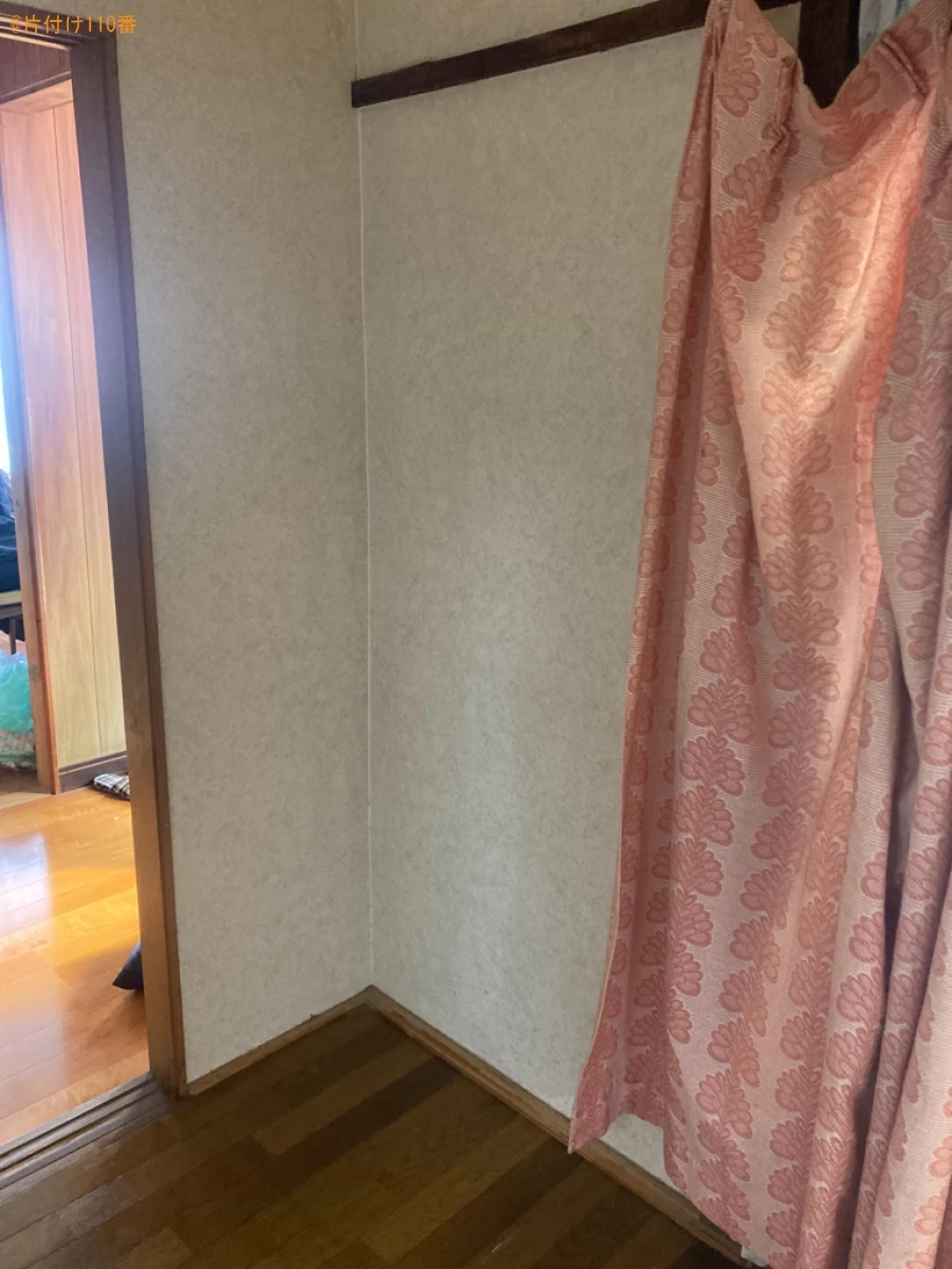 【京都郡苅田町】仏壇、タンス、食器棚、二段ベッド、衣類等の回収