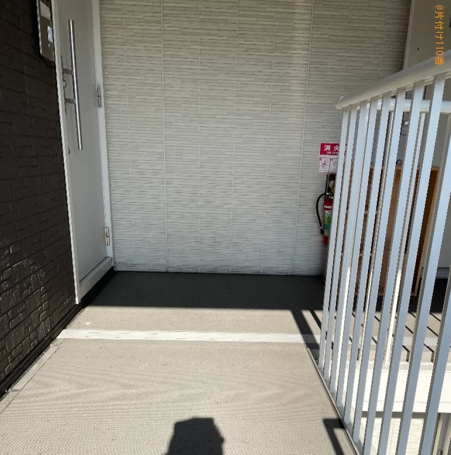【亀岡市安町】クイーンベッド、カーペット、カラーボックス等の回収