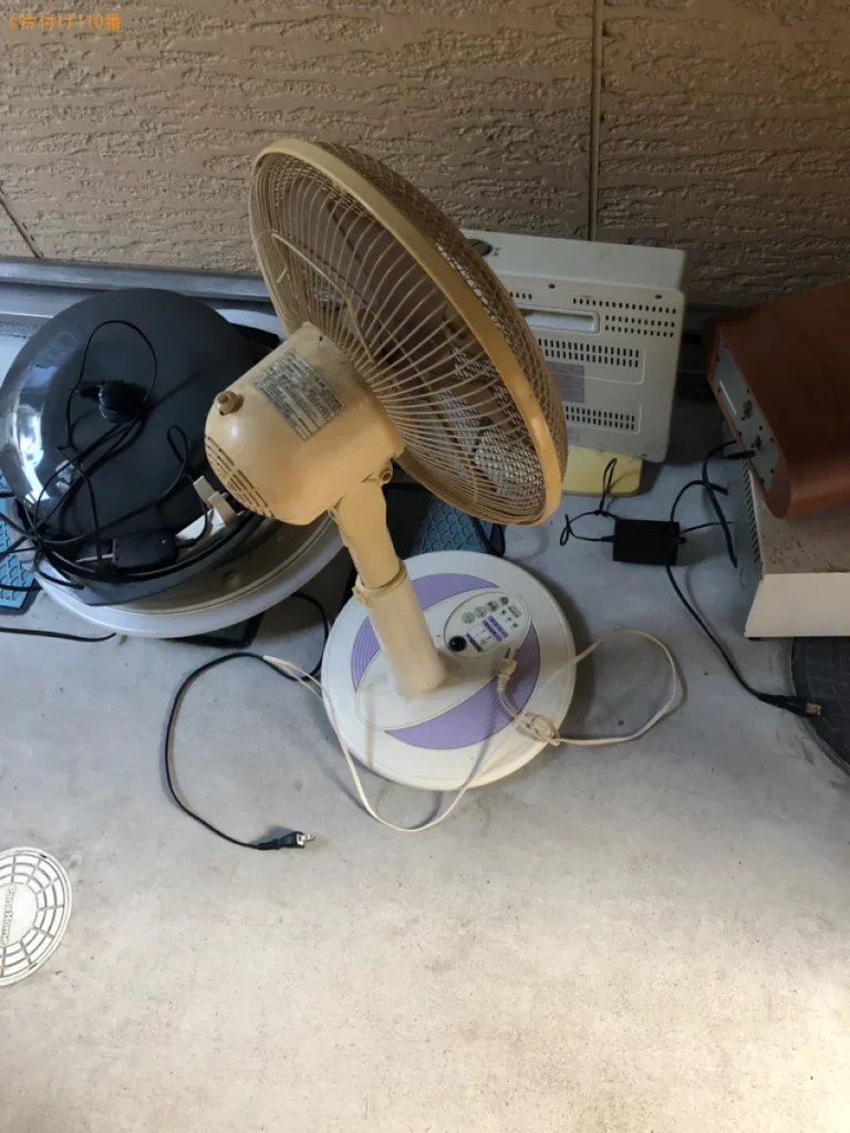 【宇治市伊勢田町】シーリングライト、掃除機、電子レンジ等の回収