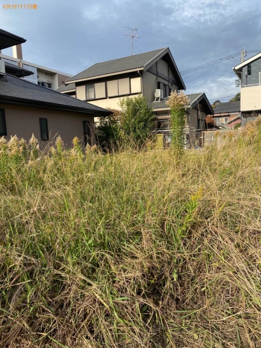 【北九州市若松区】草刈り、除草剤散布作業ご依頼　お客様の声