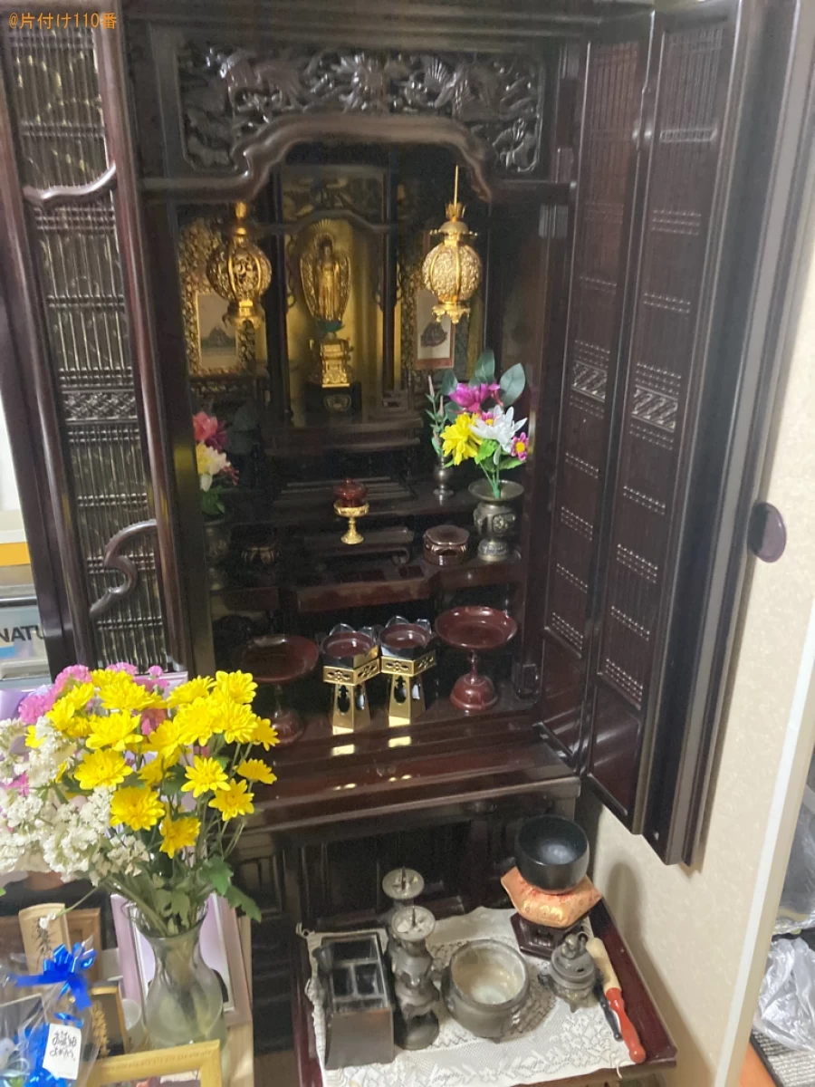 【北九州市小倉北区】仏壇の回収・処分ご依頼　お客様の声