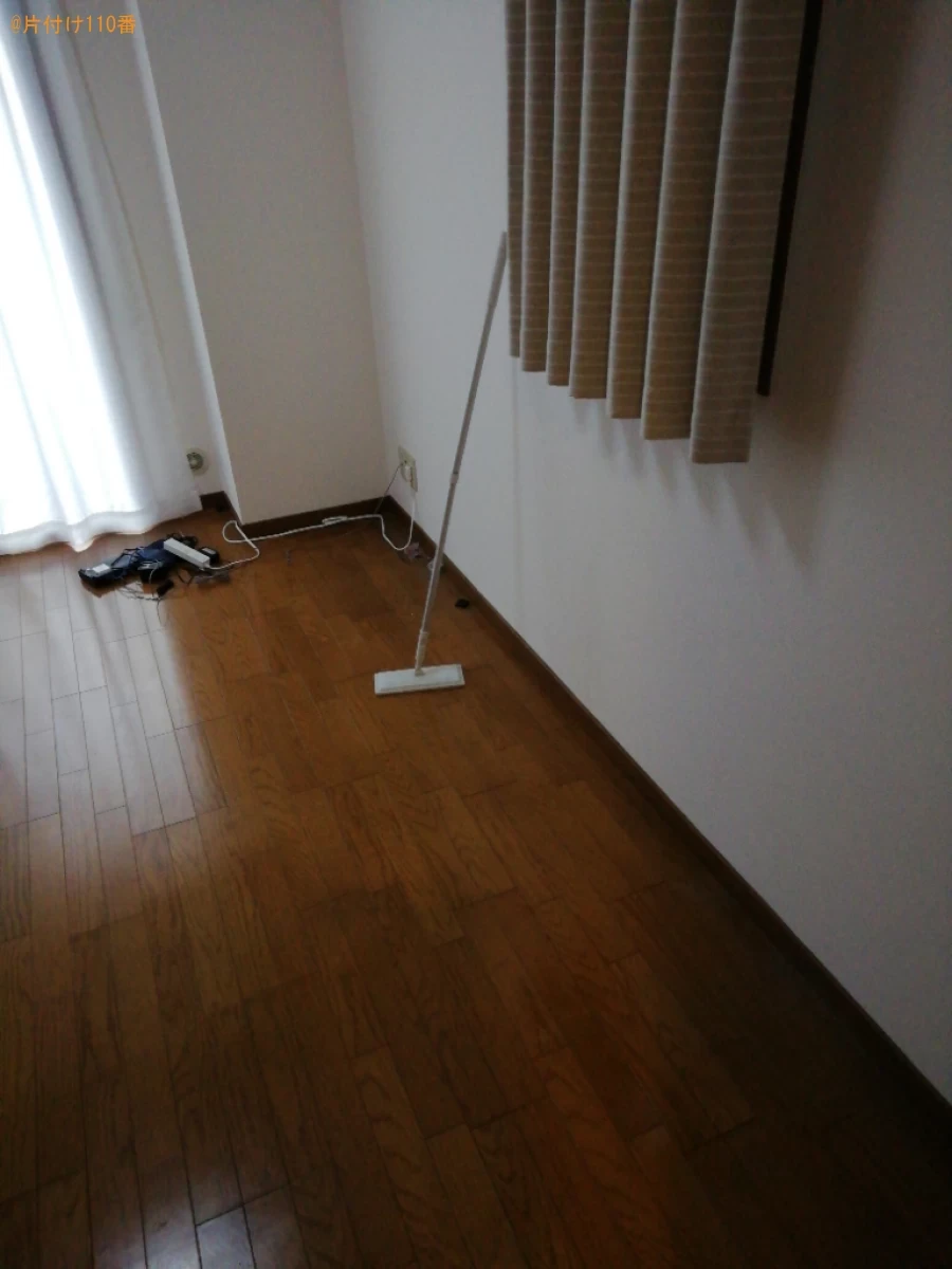 【京都市中京区】マットレス付きシングルベッド、洗濯機等の回収