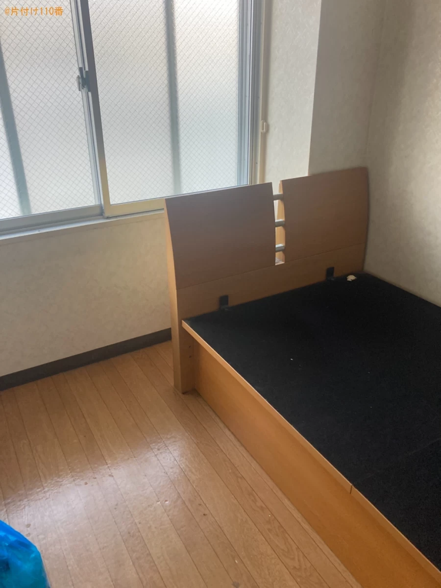 【下関市山の田本町】4人用ダイニングテーブル、ラック等の回収
