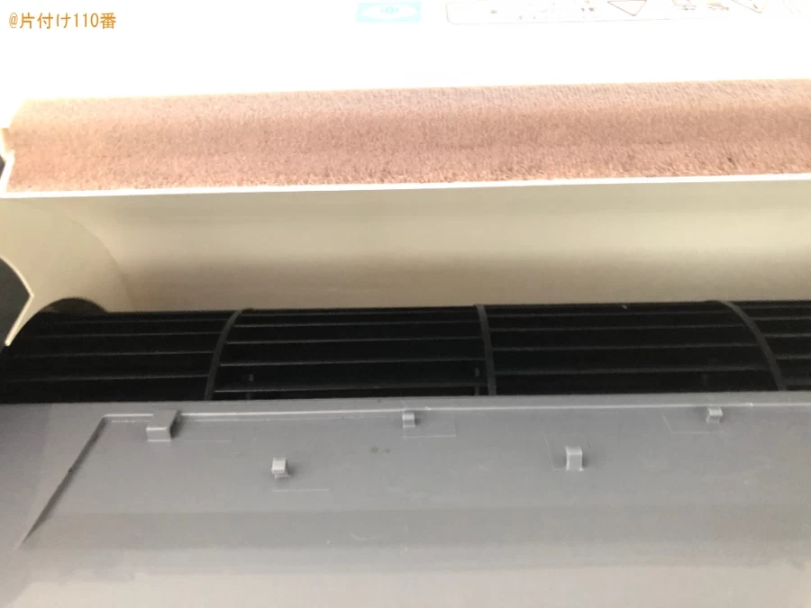 【宇部市】エアコンクリーニングの回収・処分ご依頼　お客様の声