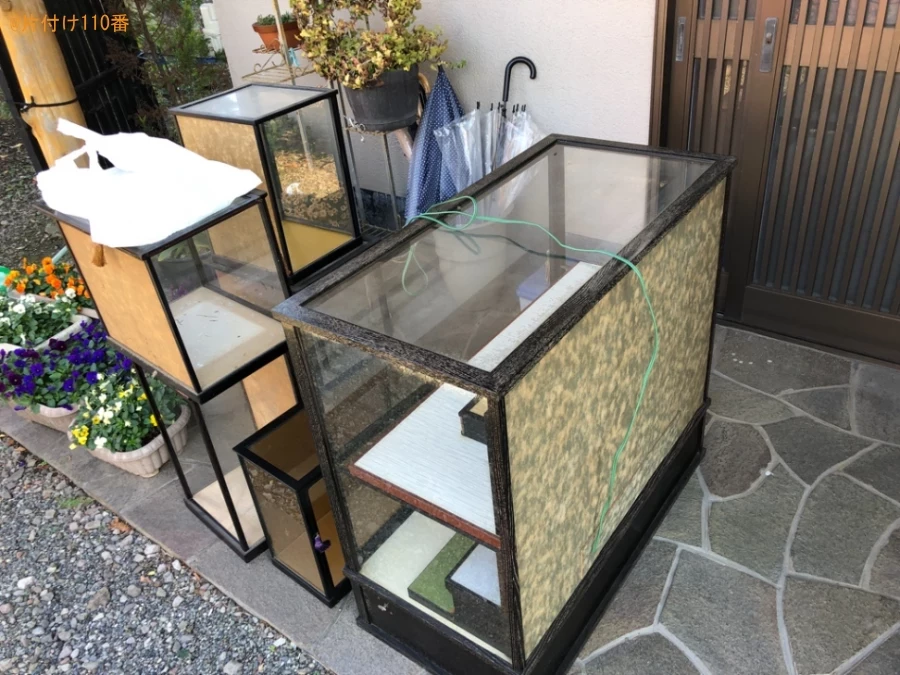 【駿東郡長泉町】人形用のガラスケースの回収・処分ご依頼