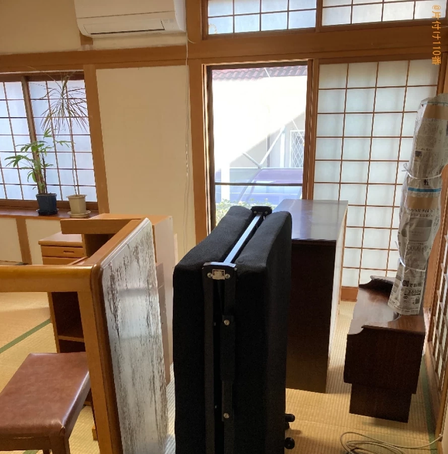【大分市】カラーボックス、折り畳みベッド、タンス、鏡台等の回収