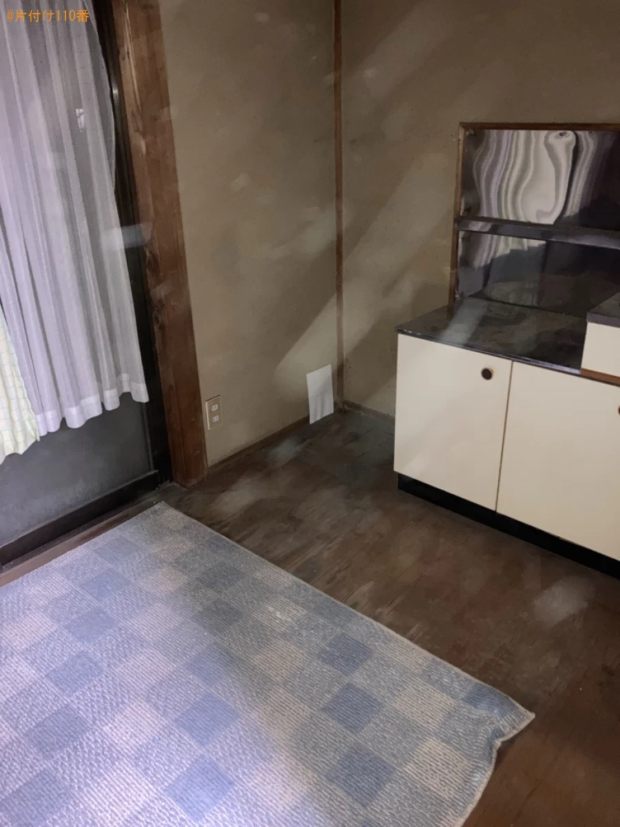 【北九州市小倉北区】冷蔵庫、カラーボックス、本、段ボール等の回収