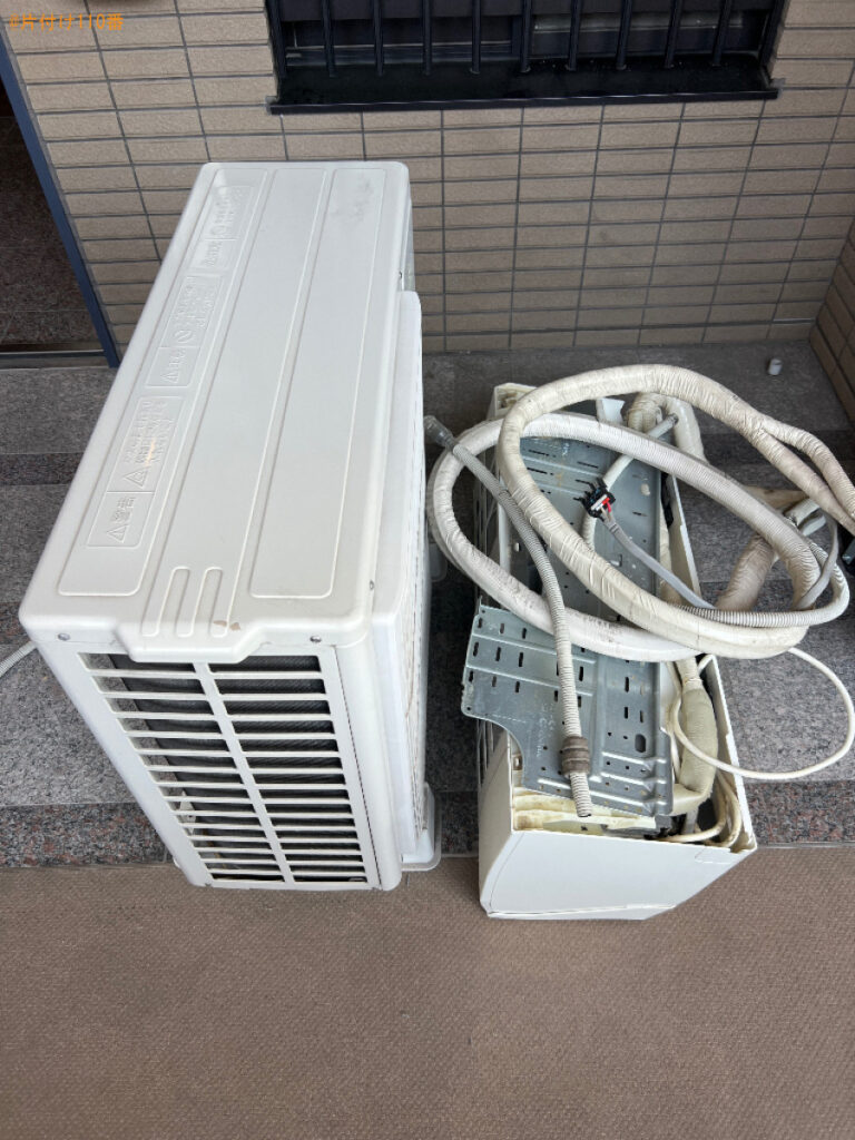 【岡山市北区】エアコンの回収・処分ご依頼　お客様の声
