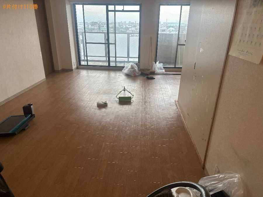 【大阪市生野区】不用品をマンション下のゴミステーションまで運ぶ