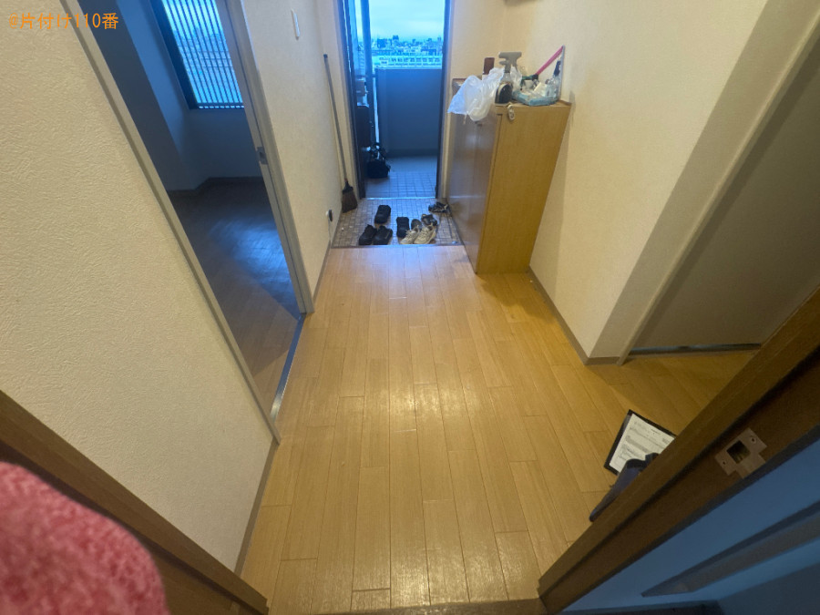 【大阪市生野区】不用品をマンション下のゴミステーションまで運ぶ
