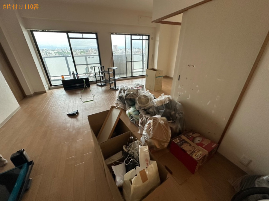 【大阪市生野区】不用品をマンション下のゴミステーションまで運ぶ