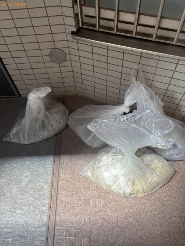 【上尾市上町】土、砂の回収・処分ご依頼　お客様の声