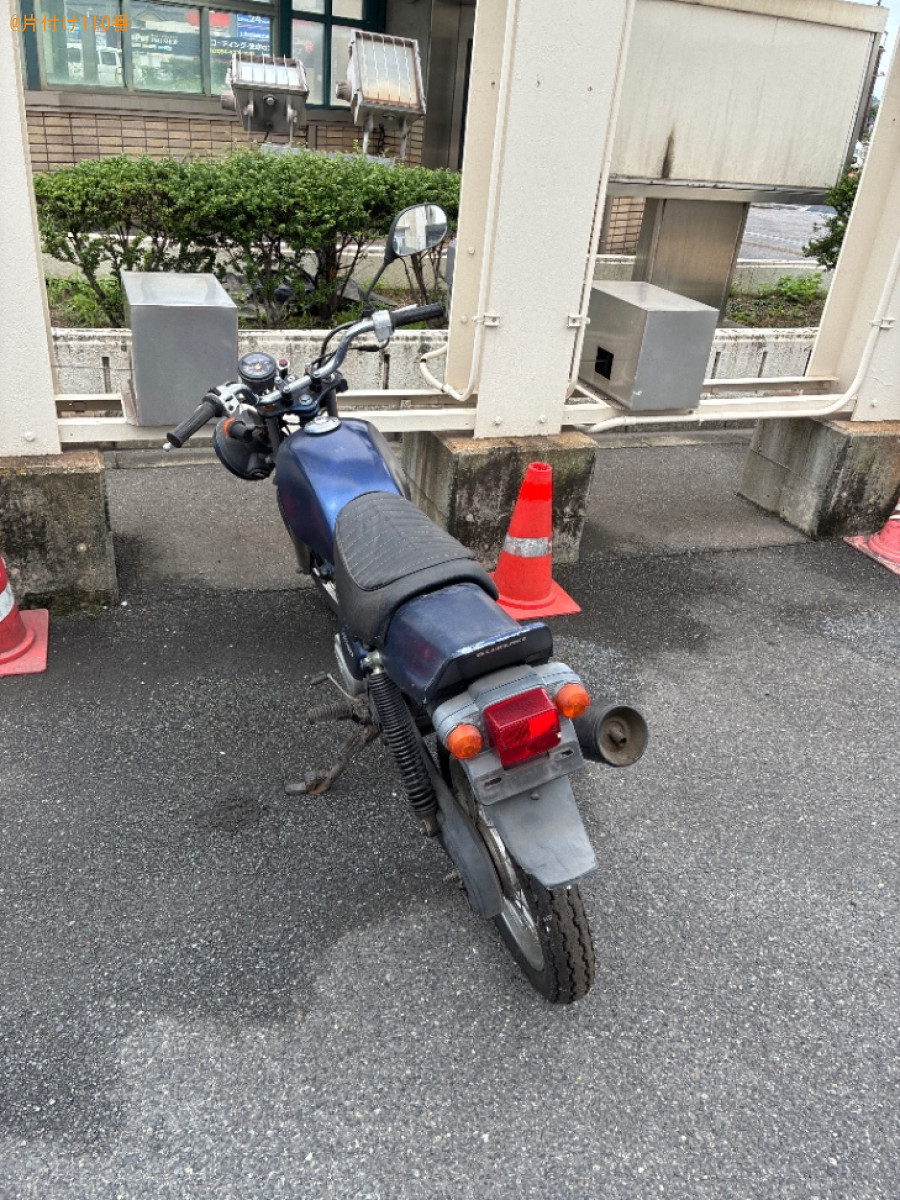 【福山市松浜町】原付の回収・処分ご依頼　お客様の声