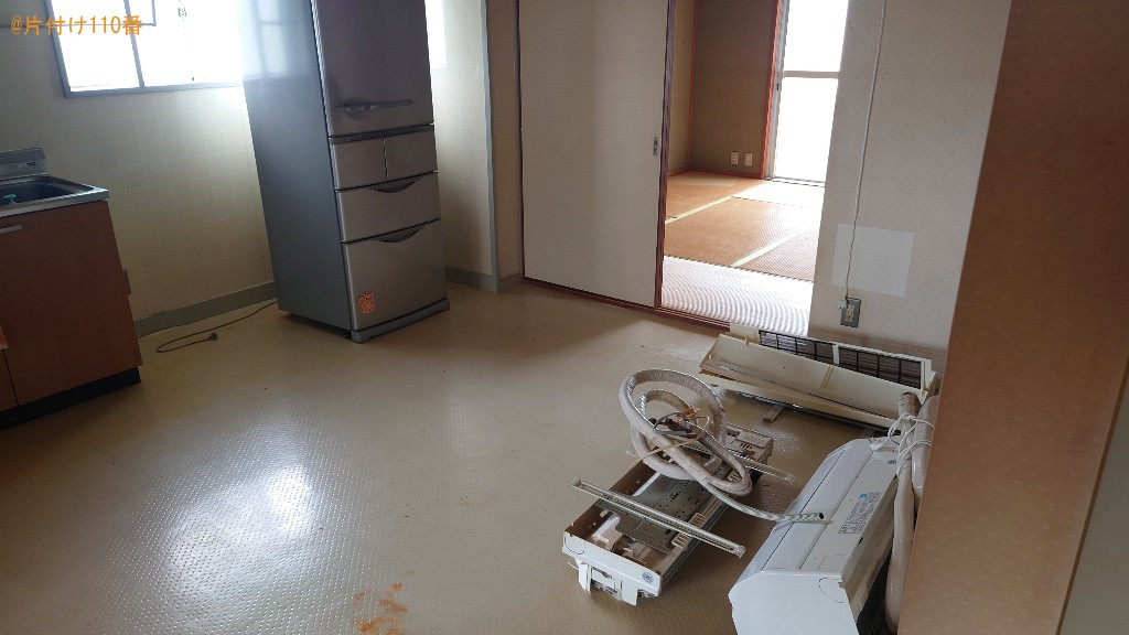 【松山市北久米町】冷蔵庫、洗濯機、エアコン等の回収・処分ご依頼